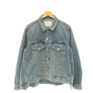 24AW DENIM デニムジャケット ダメージ加工 S ライトブルー