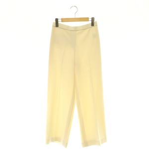 24SS ADMIRAL CREPE WIDE PULL ON L ワイドパンツ P オフホワイト /HK
