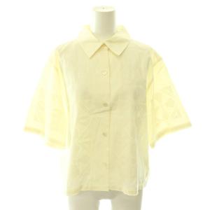 ザシンゾーン 25SS TILE PATTERN EMBROIDERY SHIRT シャツ ブラウス 刺繍