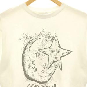 GANNI ロンT カットソー Future Heavy Jersey Moon Long Sleeve T-shirt