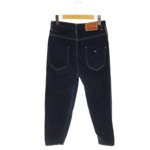 mina perhonen Always テーパードデニムパンツ ボタンフライ インディゴ