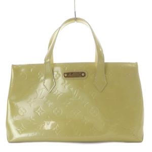 モノグラム ヴェルニ ウィルシャーPM ハンドバッグ エナメルレザー M91452
