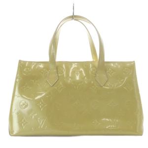 LOUIS VUITTON モノグラム ヴェルニ ウィルシャーPM ハンドバッグ エナメルレザー M91452