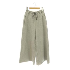 スウェットパンツ ワイドパンツ 0 グレー /ES OS