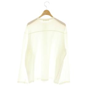 Shinzone HIGH TWIST COTTON CARDIGAN カーディガン 長袖 シアー FO ホワイト /DO