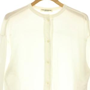 Shinzone HIGH TWIST COTTON CARDIGAN カーディガン 長袖 シアー FO ホワイト /DO