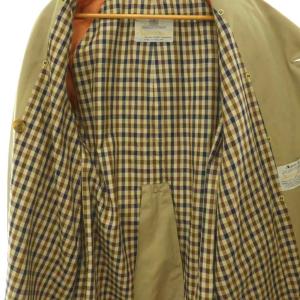 Aquascutum トレンチコート ロング カーキ /HK OS