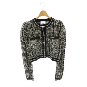 Lily Brown LilyBrown ×MARY QUANT 24SS ツイードニットカーディガン スカート ミニ フレア セットアップ F