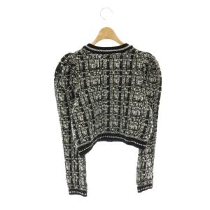 Lily Brown LilyBrown ×MARY QUANT 24SS ツイードニットカーディガン スカート ミニ フレア セットアップ F