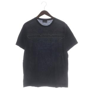 レインボーロゴTシャツ 半袖 M 紺 ネイビー /SR