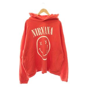 ×NIRVANA collabo hoodie プルオーバー パーカー XL