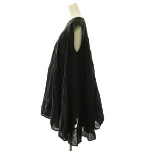 Merlette 25AW LANAI ティアード ノースリーブ ワンピース ブラック