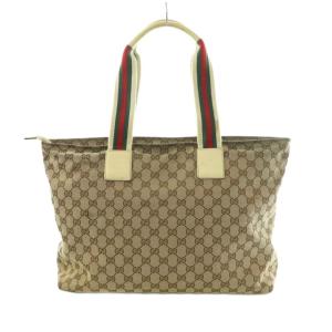 GUCCI シェリーライン トートバッグ アイボリー 155524