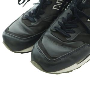 New Balance 150 レザースニーカー 英国製 US8.5 ネイビー ホワイト M1500NAV
