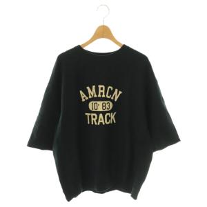 25AW HALF SLEEV SWEAT スウェット オーバーサイズ 五分袖 紺 ネイビー /HS OS