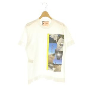 グラフィックTシャツ カットソー クルーネック 半袖 XS 白 ホワイト /SY OS