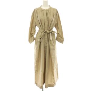 26SS HARVON CHELSEA DRESS シャツワンピース 38 ベージュ