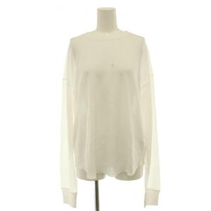25SS New Sheer Waffle Tシャツ カットソー F ホワイト /DF OS