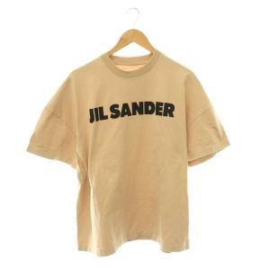 24SS ロゴプリントTシャツ M ベージュ ブラック J21GC0001