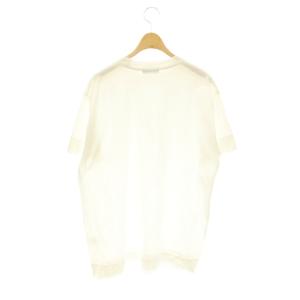 Drawer 刺繍 Tシャツ カットソー 半袖 ホワイト /HK OS