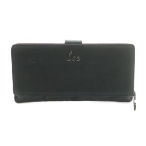 Christian Louboutin パロマ 長財布 ネイビー レッド
