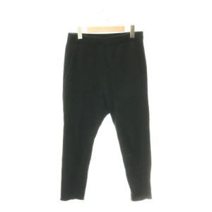 24SS Sarrouel スウェットパンツ サルエル 36 ブラック /ES OS