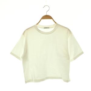 24SS Neo Cropped Tシャツ クルーネック コットン 半袖 白 ホワイト /SY OS