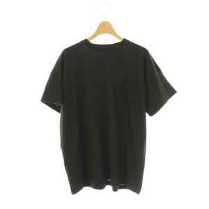 THEE SEAVALLEY MOUNTAINCLUB ポケットTシャツ クルーネック バックプリント 半袖 オーバーサイズ