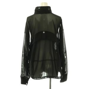 lululemon LW3KKSS efine Oversized Jacket Mesh ジャケット ブルゾン シアー メッシュ