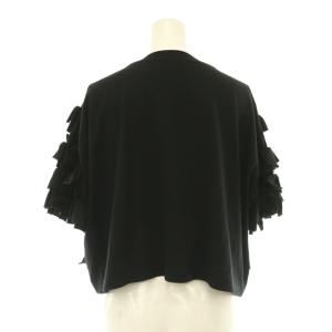 ENFOLD サンプル品 26SS ALIEN SKIN T-SHIRT Tシャツ カットソー フリル クロップド 38