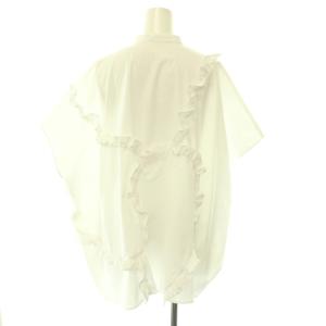 ENFOLD 26SS ALIEN FRILL SQUARE SHIRT