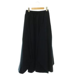 26SS CURVE SKIRT カーブスカート フレアスカート 38 ネイビー /ES OS