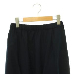 ENFOLD 26SS CURVE SKIRT カーブスカート フレアスカート 38 ネイビー /ES OS