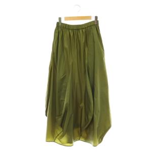 サンプル品 26SS twist panel skirt スカート フレア アシンメトリー サテン M