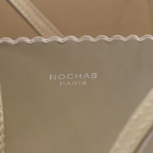 ROCHAS トートバッグ ショルダーバッグ 2way レザー ポーチ付き ベージュ /YO13