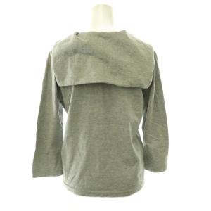 COMME des GARCONS ガール GIRL セーラーカラー カットソー 七分袖 M グレー /HK OS
