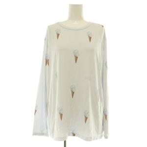gelato pique 24SS セットアップ アイス柄 ロンT 長袖カットソー パンツ ルームウエア ONE ブルー /MY