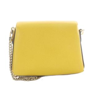 GUCCI インターロッキングG チェーンショルダーバッグ イエロー 607720