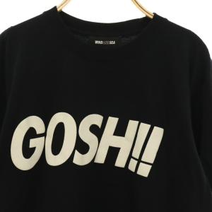 WIND AND SEA GOSH!! S/S TEE Tシャツ カットソー プリント M ブラック ホワイト /CX OS SH