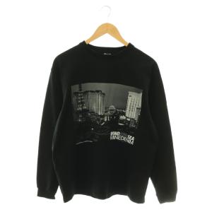 ×MINEDENIM Photo L/S Tee ロンT Tシャツ カットソー S ブラック グレー /CX