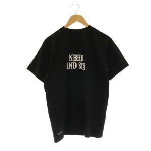 ×WIND AND SEA C-TEE.SS Tシャツ カットソー ロゴ M 黒 白 /CX OS SH