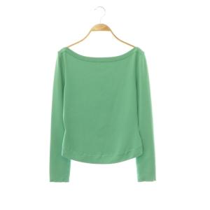 Prima Donna ニットトップス カットソー ボートネック 長袖 40 ライトグリーン 06200