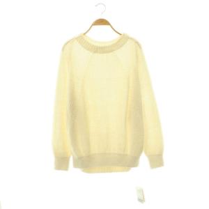 26SS Lily Linen アゼ プルオーバー ニット アイボリー
