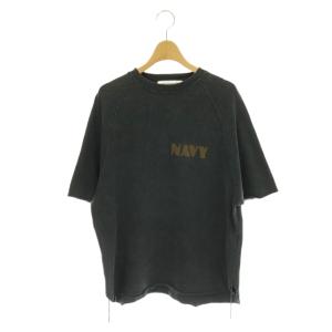SP加工8 天竺ラグランT  Tシャツ カットソー 半袖 クルーネック S グレー /SY OS