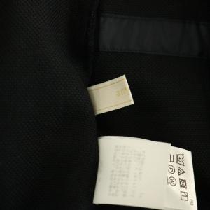 anySiS 25SS シアーメッシュ ダブルジャケット テーラード 2 ブラック /MY OS