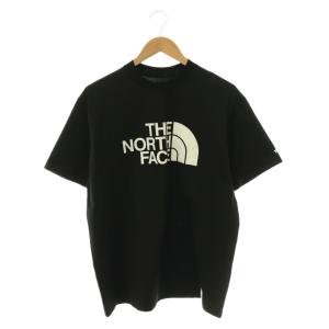 × HYKE NT255HK Trail Crew Tシャツ カットソー 半袖 ロゴ M 黒 ブラック