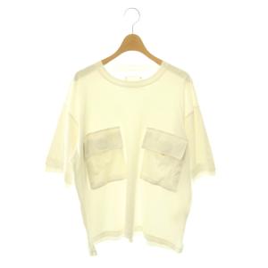 Flap Pocket Cotton T-Shirt  Tシャツ カットソー 2 白 ホワイト /CX