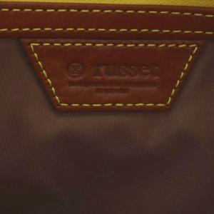 russet トートバッグ ショルダーバッグ 2way モノグラム 総柄 ナイロン ベージュ /YO10