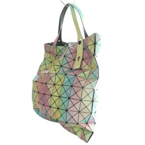 BAOBAO ISSEY MIYAKE 10×10 プリズムレインボー トート マルチカラー
