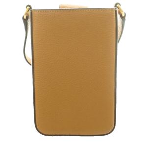 TORY BURCH フォン クロスボディーバッグ ショルダー レザー キャメル /SS OS